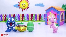 CLAY MIXER: SURPRISE EASTER EGG TRUTH  Play Doh Cartoons