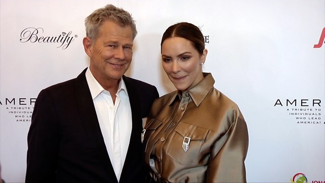 David Foster and Katharine McPhee American Icon Awards Gala Red Carpet