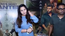 Abhishek Bachchan & Tapsee Pannu At The Screening Of Arjun Kapoor's Film 'India's Most Wanted'