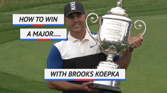 How to win a major with Brooks Koepka