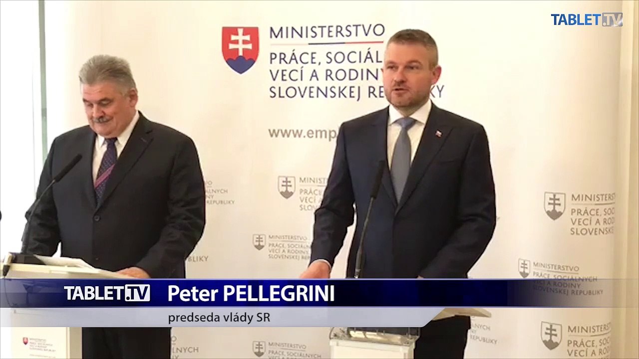 ZÁZNAM: TK Ministerstva práce, sociálnych vecí a rodiny SR