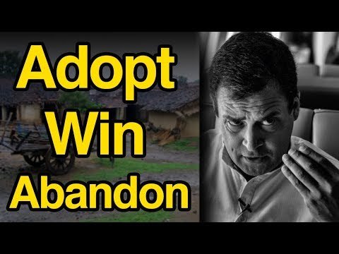 “He didn't even spare 30 seconds for us,” says chief of the village adopted by Rahul Gandhi.