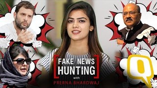 FNHWPB S01E13: From RaGa to Shekhar, Mehbooba  to Quint- Top fake news peddlers of the week exposed