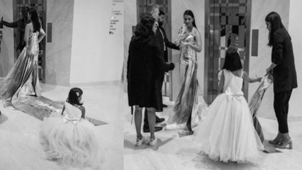 Aaradhya Bachchan sets Aishwarya Rai Bachchan's dress at Cannes 2019 | Boldsky