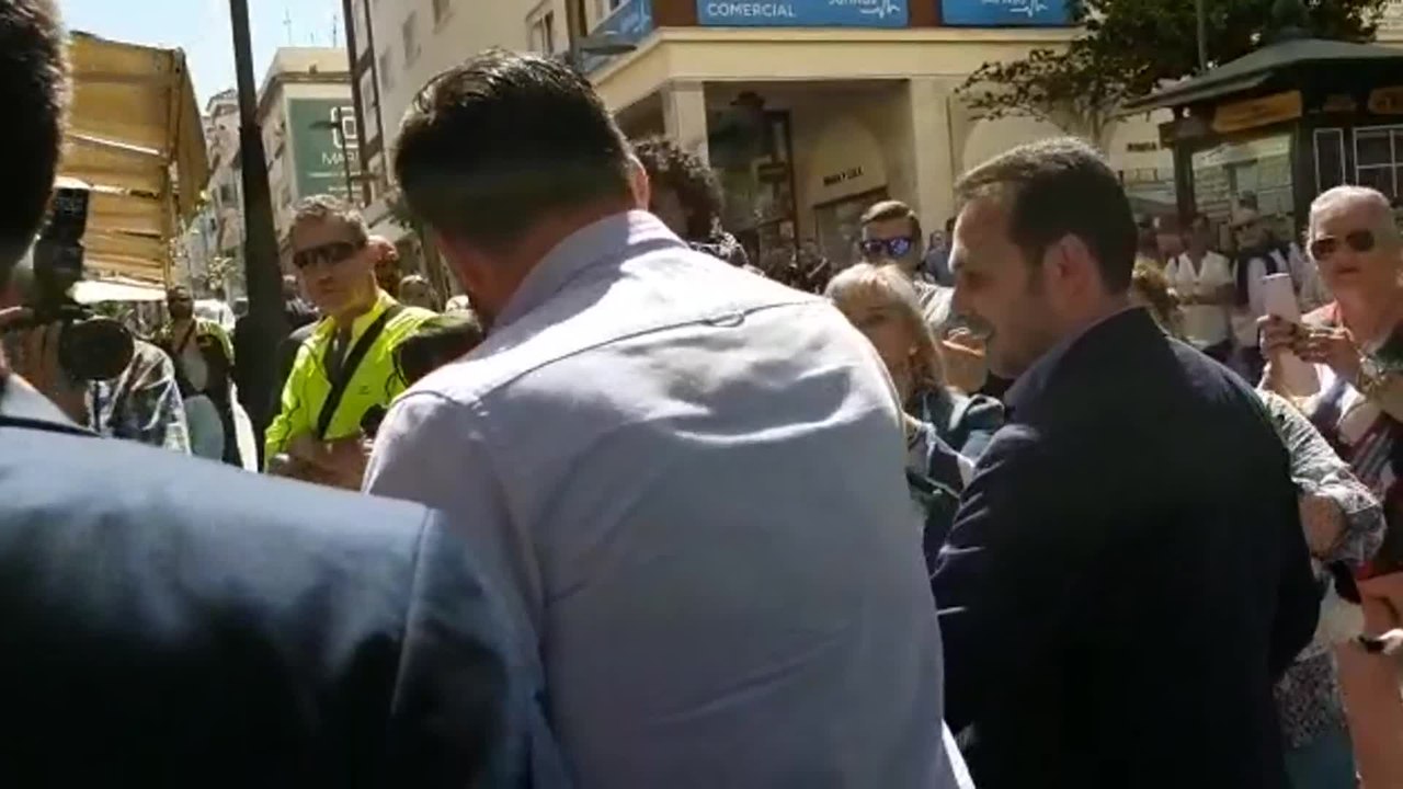 El lider de Vox Santiago Abascal, en Ceuta