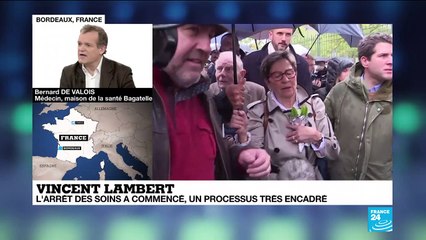 Vincent Lambert : "On n'arrête pas les traitements mais l'acharnement thérapeutique"