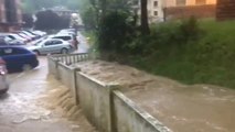 Las lluvias dejan más de cien litros por metro cuadrado en algunas zonas de Guipúzcoa