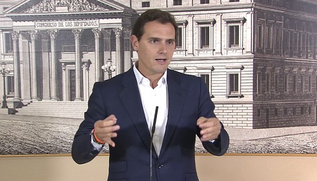 Rivera pedirá la suspensión de los diputados catalanes que dieron el golpe