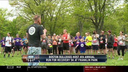 Boston Bulldogs Host 4th Annual "Run For Recovery"