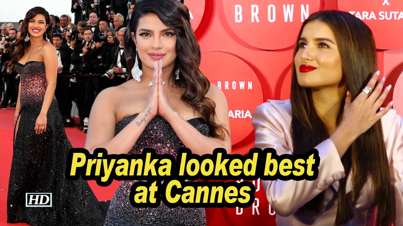 Priyanka looked best among actresses at Cannes: Tara Sutaria