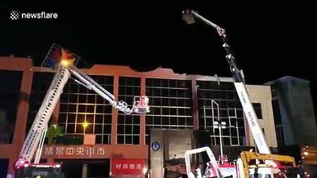 Club roof collapses in southern China killing two and injuring 83