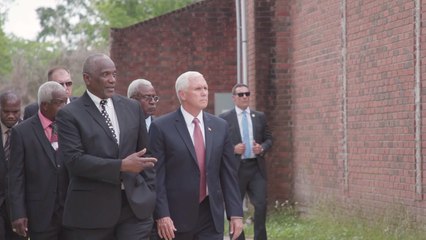 VP Pence Visits Mount Pleasant Baptist Church In Louisiana