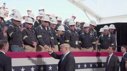 Trump Tours Sempra Energy Facility