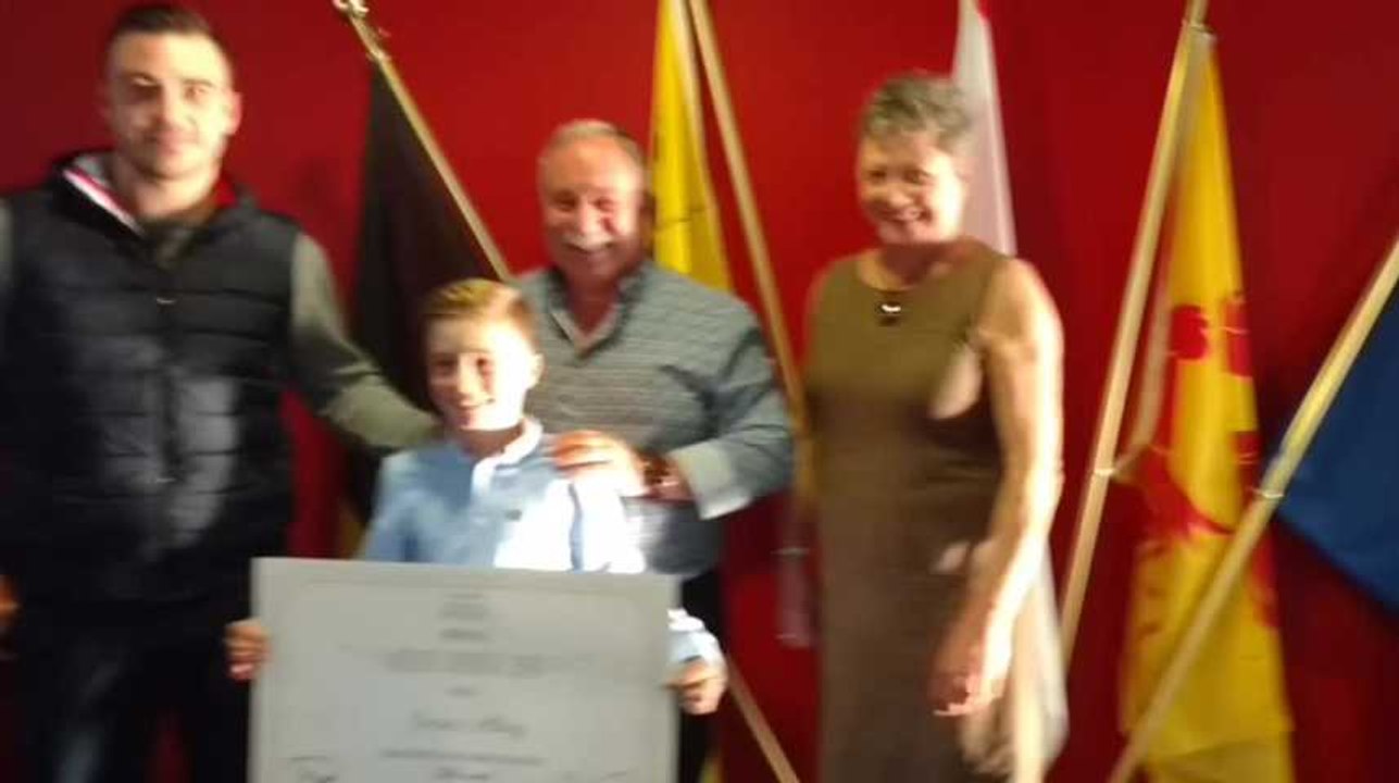 Antoing: Jonas, mérite sportif 2019