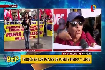 Tải video: Puente Piedra: decenas protestan contra el pago excesivo de peajes