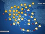 Η πρόγνωση του καιρού για την Τρίτη  21-5-2019