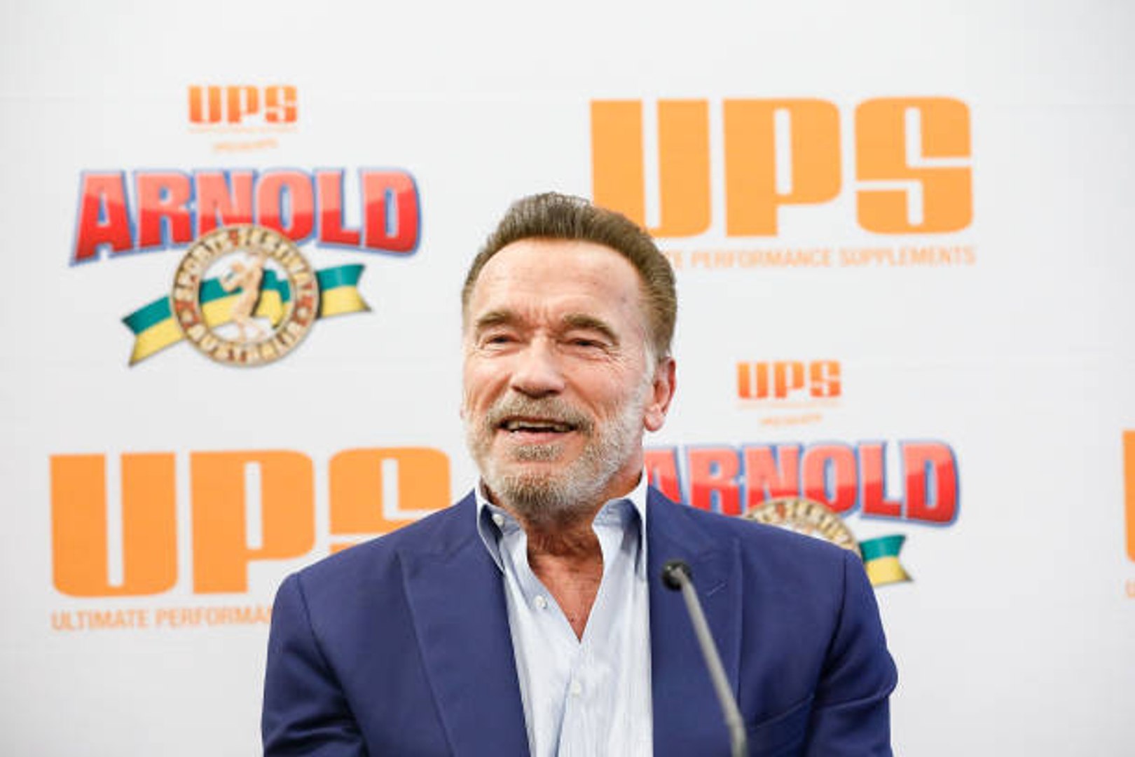 Arnold SchwarzeneggerDropkicked at Event in South Africa