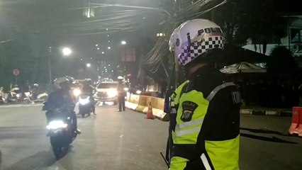 Jelang Final Pemilu, Polisi Tutup Jalan Depan Kantor KPU