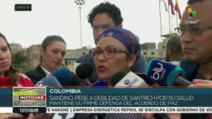 Senadora FARC: Jesús Santrich, firme en su defensa del acuerdo de paz