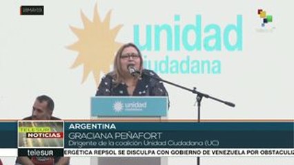 Unidad Ciudadana: Elección ya no es Macri contra Cristina Fernández