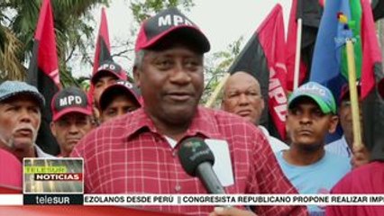 Envía mensaje solidario a Venezuela el Movimiento Popular Dominicano