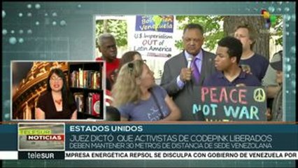 Defensores de DDHH de EE.UU. organizan mitin a favor de Venezuela