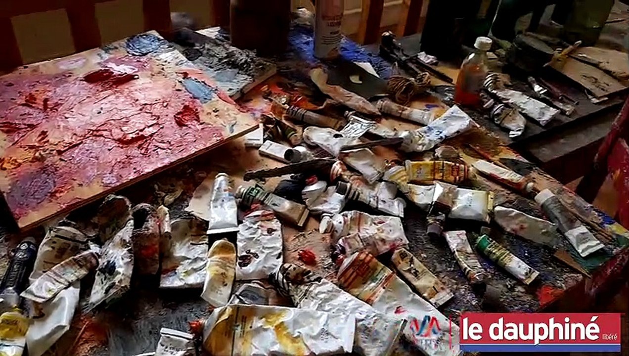 DRÔME L'atelier du peintre Bernard Cathelin ouv...