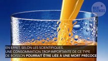 Mort précoce : boire du jus de fruit serait plus mauvais pour la santé que le soda