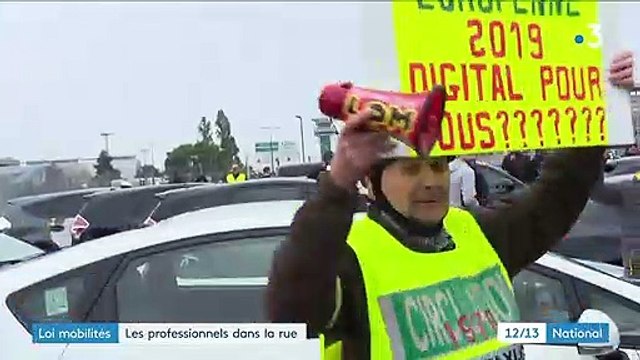 Transports : les professionnels contre l' ubérisation de leurs métiers