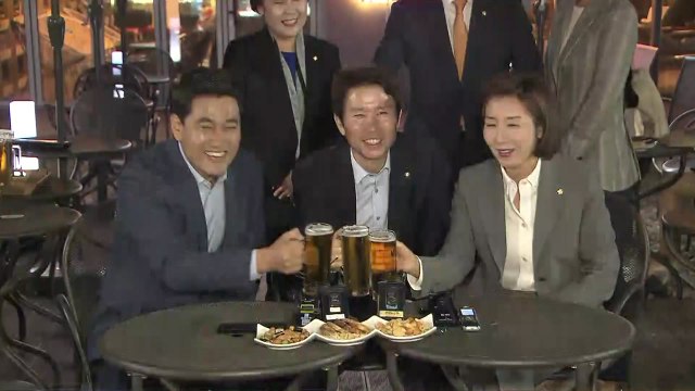 여야 3당 원내대표 맥주 회동... 국회 정상화 시급 공감대 / YTN