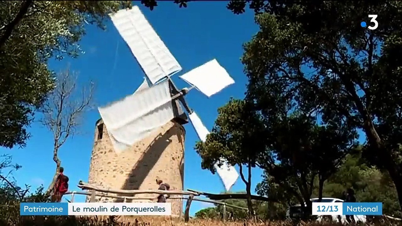 Var : le moulin de Port Cros produit à nouveau de la farine