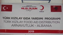 Türk Kızılaydan Arnavutluk'taki İhtiyaç Sahiplerine Ramazan Yardımı