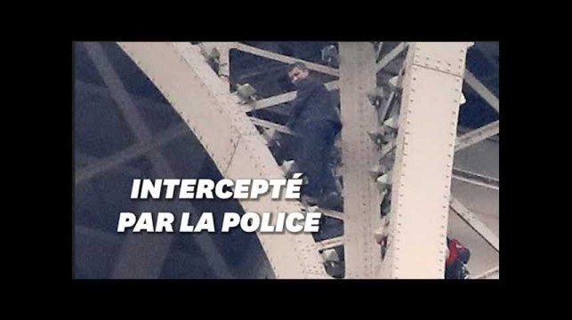 La tour Eiffel évacuée à cause d'un grimpeur