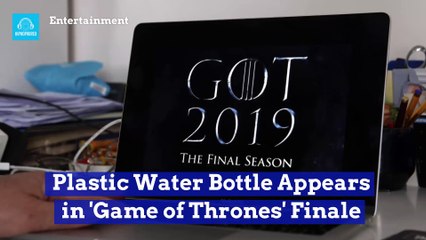 Plastic Water Bottle Appears in 'Game of Thrones' Finale