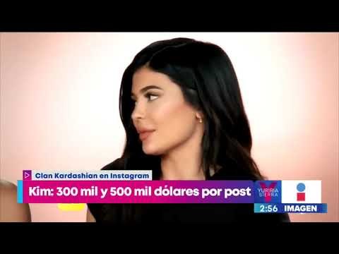 Esto es lo que gana Kim Kardashian por una publicación en Instagram | Noticias con Yuriria Sierra