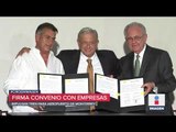 AMLO firma convenio para poner en marcha tren de pasajeros en Monterrey | Ciro Gómez Leyva