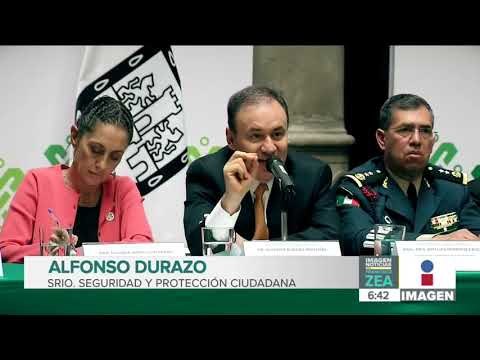 Alfonso Durazo presenta Modelo Nacional de Policías a gobernadores del centro del país