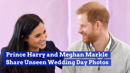 Prince Harry And Duchess Meghan Share Wedding Pics