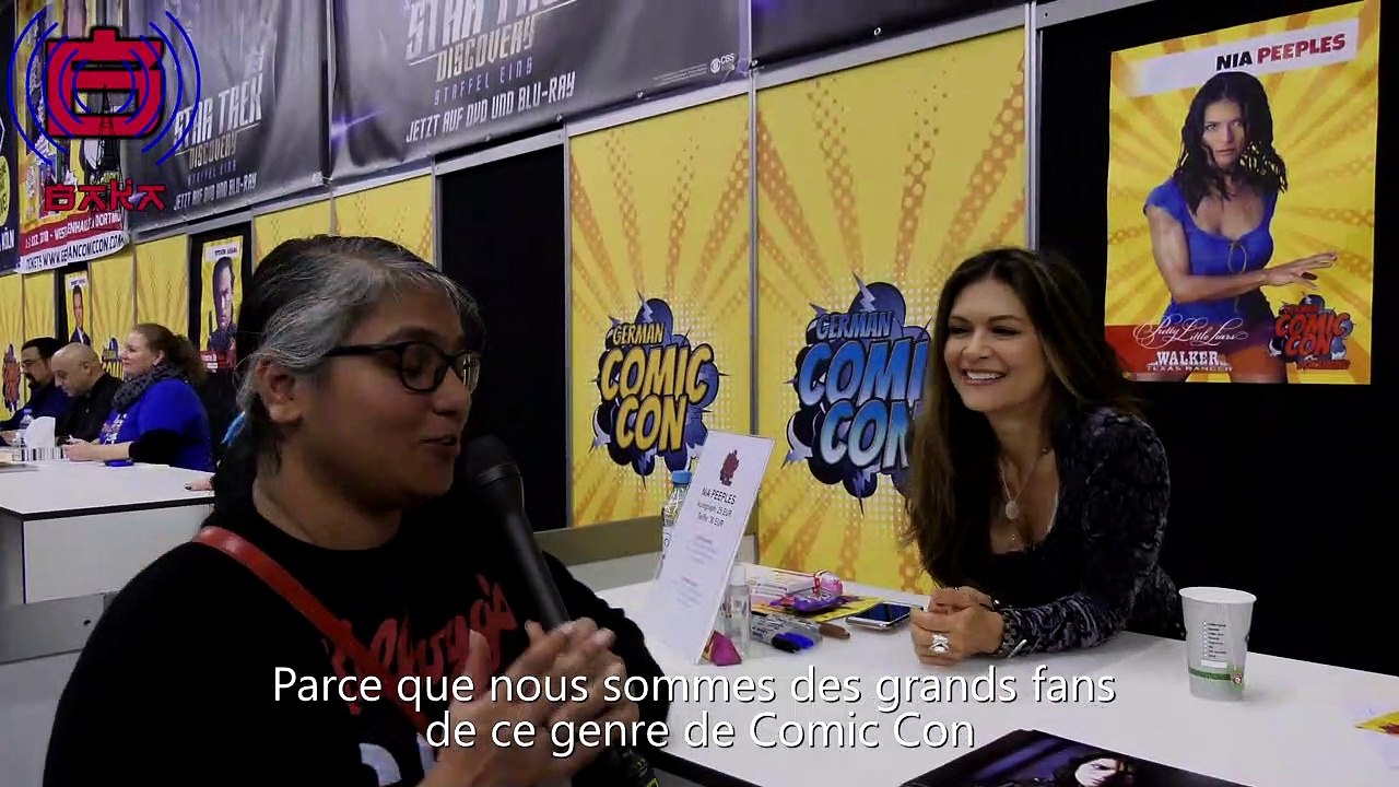 German Comic Con 2018 : Nia Peeples en interview
