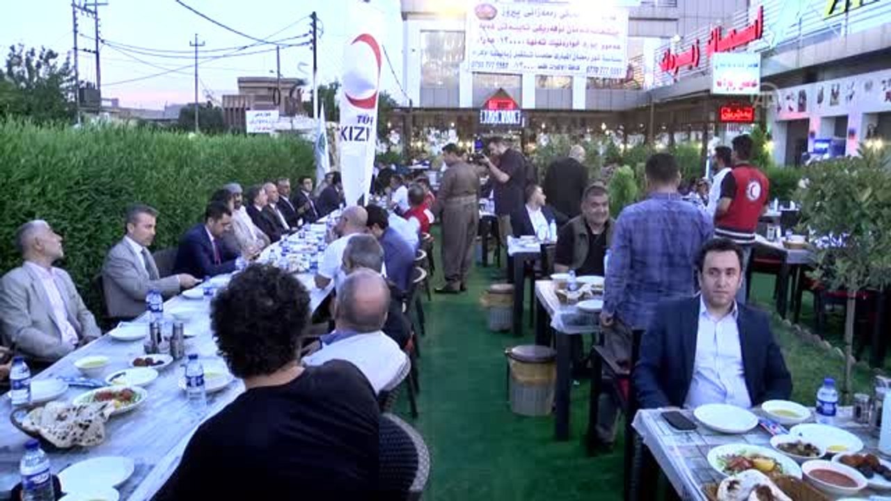 Türk Kızılayı Irak'ta 120 Yetim Çocuğa İftar Verdi - Erbil