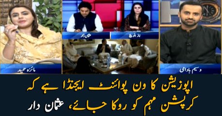 Opposition has one-point agenda to stop anti-corruption campaign: Usman Dar