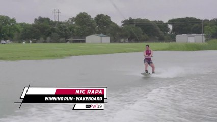 2019 Pro Wakeboard Tour Stop #1 - Winning Run