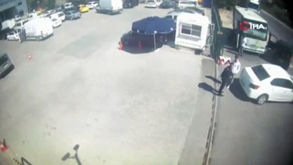 Polisin Amerikan filmlerine taş çıkartacak operasyonu kamerada