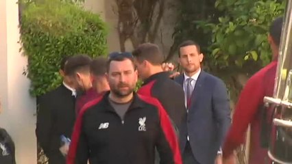 El Liverpool llega a Marbella para preparar la final de la Champions