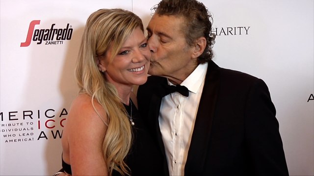 Steven Bauer and Jennifer Brenon American Icon Awards Gala Red Carpet