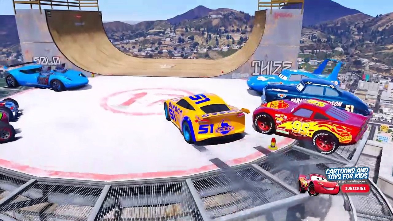 HOT WHEELS CITY PARKOUR CHALLENGE (Cars 3 Challenge)
