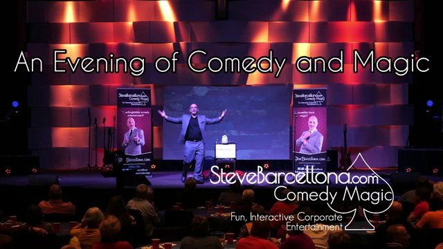 Laugh Out Loud Corporate Entertainment | Comedian and Comedy Magician Steve Barcellona St. Louis Mo