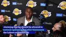 Magic Johnson Says He Was Betrayed By Lakers GM Rob Pelinka