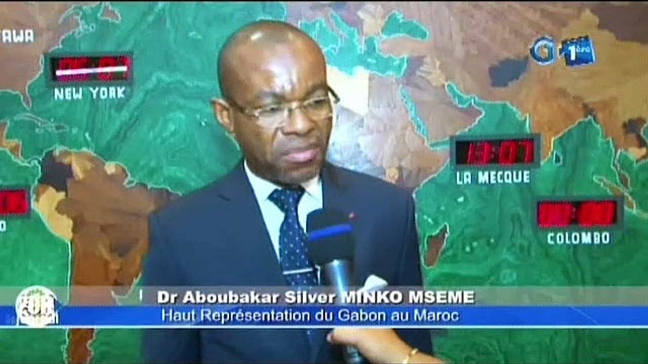 RTG/Visite des nouveaux ambassadeurs du Gabon chez le president Bongo Ondimba