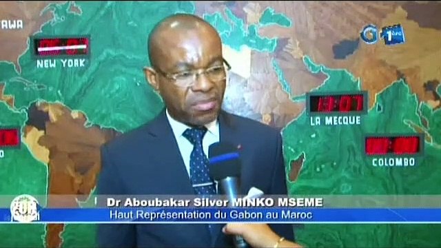 RTG/Visite des nouveaux ambassadeurs du Gabon chez le president Bongo Ondimba